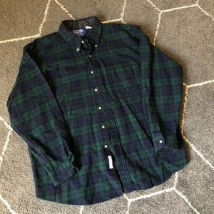 Vintage Pendleton Flannel Made in USA Size M 100% Wool